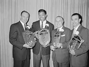 Portrait of Chuck Spieser, Julius Helfand and Angelo Dundee