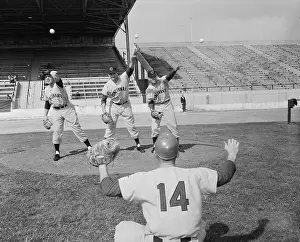 Tampa Prints: Portrait of Cincinnati Reds Pitchers