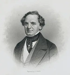 Portrait of Circus Tycoon P. T. Barnum