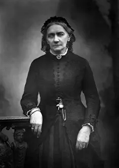 Veil Prints: Portrait Of Clara Schumann