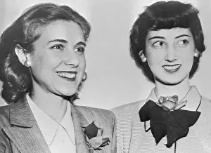Portrait of Clare Boothe Luce and Daughter