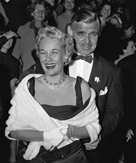 Portrait of Clark Gable and Kay Spreckels