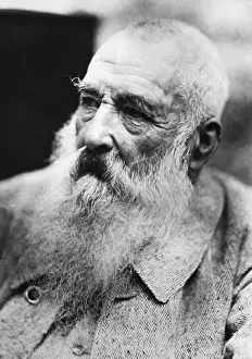 Painter Prints: Portrait Of Claude Monet W/Beard
