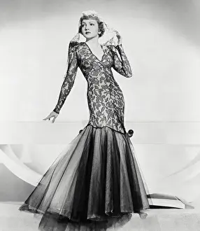 Portrait of Claudette Colbert