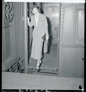 Portrait of Claudette Colbert