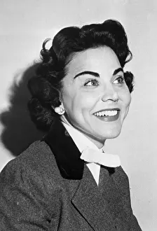 Portrait of Columnist Ann Landers Smiling