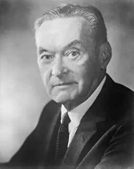 Portrait of Columnist Walter Lippman