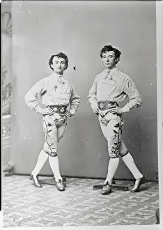 Portrait of Comedy Team Sheridan and Mack