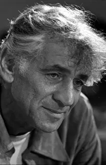 Portrait Of Composer Leonard Bernstein