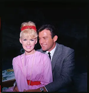 Portrait of Connie Stevens and James Stacey