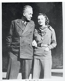 Portrait of Cornelius Vanderbilt Jr and Wife Helen Varner