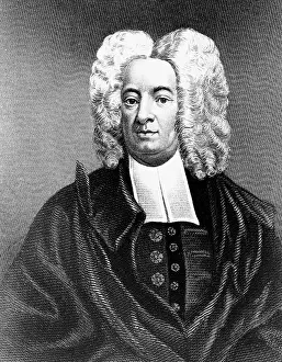 Clergy Prints: Portrait of Cotton Mather