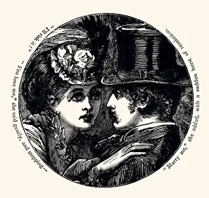 PORTRAIT OF A COUPLE IN LOVE -XXXL with lots of details