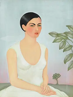 Private Collection Prints: Portrait Of Cristina