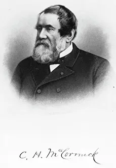 Hall Prints: Portrait of Cyrus Hall McCormick