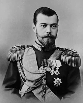 Images Dated 31st August 2005: Portrait of Czar Nicholas II