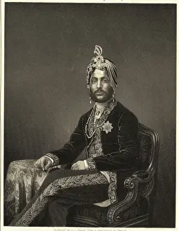Portrait of Dalip Singh, The Maharajah