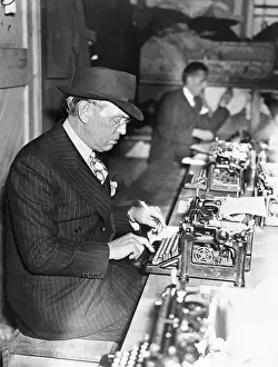 Trenton Prints: Portrait of Damon Runyon