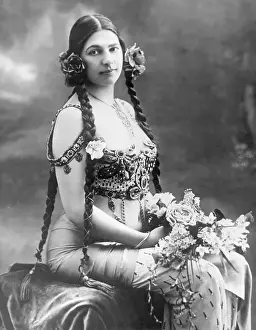 Portrait Of The Dancer & Spy Mata Hari