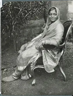 Graceful Prints: Portrait of Daughter of His Highness The Gaikwad of Baroda
