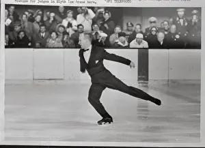 David Jenkins Prints: Portrait of David Jenkins Figure Skating