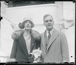 Milton Prints: Portrait of David Meriwether Milton and His Bride