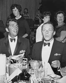 Portrait of Dean Martin and Frank Sinatra