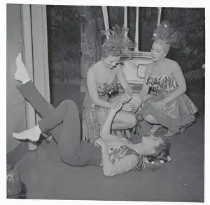 Portrait of Debbie Reynolds Laying