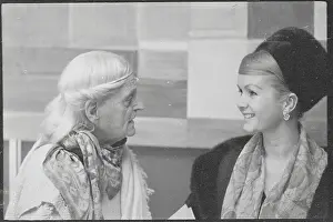 Portrait of Debbie Reynolds and Raymond Duncan