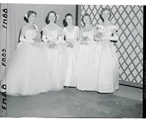Portrait of Five Debutantes
