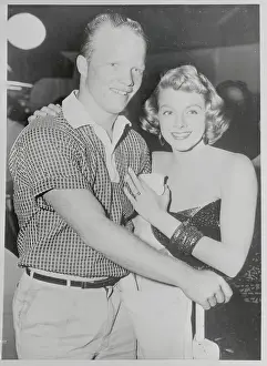 Portrait of Dennis Crosby and Rosemary Clooney