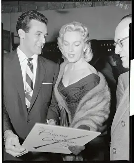 Portrait of Dick Contino and Leigh Snowden