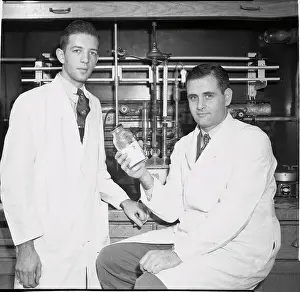Portrait of Discoverers of New Antimalarial Drug