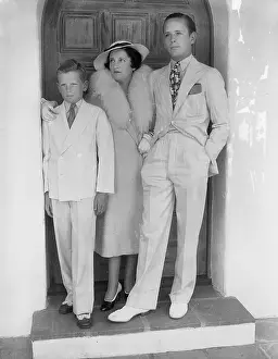 Portrait of Dorothea Livermore with Her Two Sons