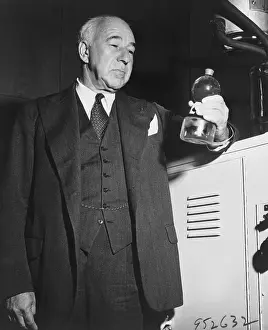 Schenectady Prints: Portrait of Dr. Edwin Cohn
