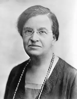 Prints of (Original Caption). Portrait of Dr. Florence Rena Sabin, member of the Rockefeller Institute for Medical Research, recognized for her research on tuberculosis. Undated photograph Pioneers of Science: Portrait of Dr. Florence Rena Sabin