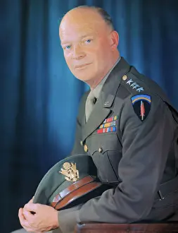 Portrait of Dwight D Eisenhower