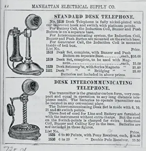 Portrait of Early Telephone