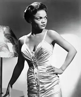 Prints of Portrait of Eartha Kitt Captivating Art Prints Celebrating the Iconic Performer’s Legacy: Portrait of Eartha Kitt