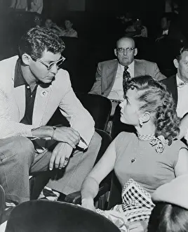 Portrait of Eddie Fisher and Debbie Reynolds