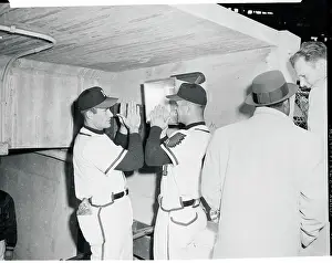 Milwaukee Prints: Portrait of Eddie Matthews and Joe Adcock