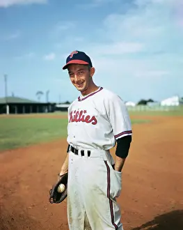 Portrait of Eddie Waitkus