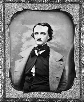 Writer Prints: Portrait of Edgar Allan Poe