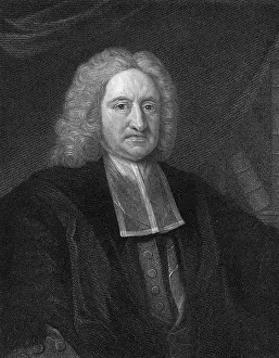 Collar Prints: Portrait of Edmond Halley by W.T. Fry