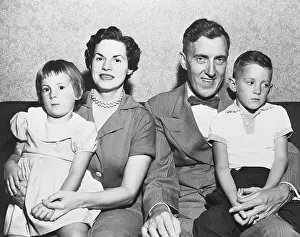Waterville Prints: Portrait of Edmund Muskie and His Family