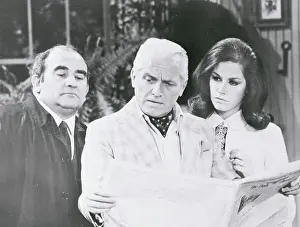 Portrait of Edward Asner, Ted Knight and Mary Tyler Moore