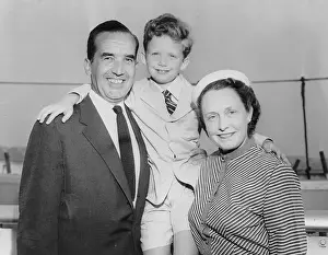 Portrait of Edward R. Murrow with Family