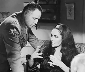 Portrait of Elizabeth Taylor and Marlon Brando