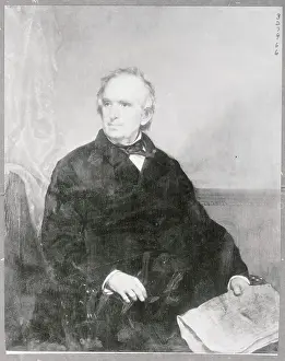 Portrait of Erastus Corning The First President of New York Central Railroad