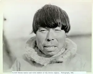 Portrait of Eskimo Man